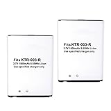 【2個セット】【JC】 任天堂対応 New 3DS KTR-003 互換 バッテリー バッテリーパック 交換 09954x2