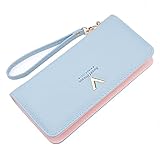 レディース財布　マルチカード入れるウォレット　女性用ウォレット　ハンドバッグ　ロングジッパー財布　ロングウォレット