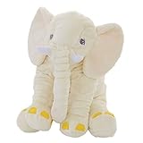 Heaven Days（ヘブンデイズ） ベビーピロー 抱枕 ぬいぐるみ ゾウさん ふわふわ ギフト 出産祝い 1707B0196