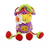 kishiya　ベビーベッド用おもちゃ　赤ちゃんおもちゃ　可愛い　牛　知育玩具　出産お祝い