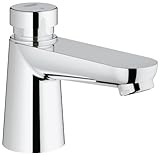 グローエ(GROHE) EUROECO COSMOPOLITAN S ユーロエコ コスモポリタンS 自閉単水栓 XS 3626500J (グローエジャパン公式・ 日本規格適合品)