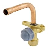 uxcell　空気調和機弁　　ブロンズトーン　金属　エアコンディションナー用