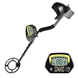 SHUOGOU金属探知機MD3030-軽量プロフェッショナル探知機地下宝探しLCDディスプレイ金と宝石浅い水の下でハンティング