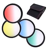カメラグラデーションカラーフィルター 49mm レッド イエロー ブルー グリーン グラデーションフィルターセット Pentax HD Pentax DA 21mm f/3.2 AL Limited Lens Pentax HD Pentax DA 35mm f/2.8 マクロ限定レンズ