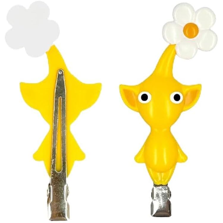 Amazon.co.jp: ピクミン ヘアクリップ (黄ピクミン) : ベビー＆マタニティ