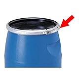 プラスチックドラム PDO30L-1締め金具 (本体/オプションの選択あり) サンコー(三甲)