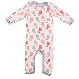 bestarooベビーカバーオールin Kitty印刷 カラー: ピンク