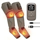 【両足2個セット・コードレス】HuBDIC フットケア 空気圧 (足+ふくらはぎ+太もも) 脚全体を包み込む 足裏ケア 5モード 5段階強度 3段階ヒーター 温熱 膝・足温感 レッグケア USB充電式 タイマー機能 自動オフ 折りたたみ式 コンパクト収納 家庭用 男女兼用 敬老の日 母の日 父の日 
