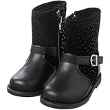 ジンボリー GYMBOREE/ ドット モト ブーツ ブラック シューズ 17cm【並行輸入】