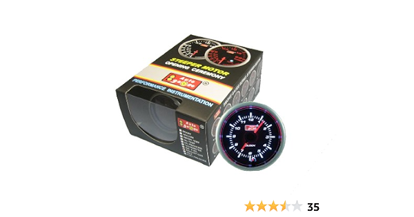 Amazon オートゲージ Autogauge 52f時計 ブラックフェイスホワイト アンバーled 52パイ Agcksmswl270 マルチゲージ 車 バイク
