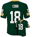 Randall Cobbグリーンベイパッカーズ# 18 NFLユースサイズグリーンJersey