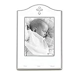 Reed & Barton 4746br Abbey Silverplate Birth Record 4 " x 6 "フレーム