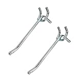 Presa 407-25 Heavy Duty Metal Peg Board Shelving Hooks, 4-Inch, 25-Pack [並行輸入品]