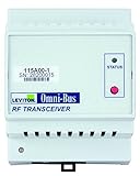 Leviton 115A00-1 Omni-Bus RF Transceiver DIN Rail Module [並行輸入品]