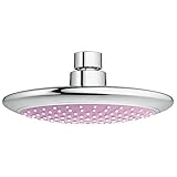 Grohe 114631 Rainshowerソロピンク2.5 GPMシャワーヘッドしStarlight Chrome