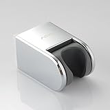 AOKII Adjustable Shower Arm Bathroom ABS Handheld Shower head Bracket Holder Wall Mount [並行輸入品]