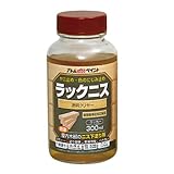 アトムハウスペイント 油性ラックニス 300ML クリヤー
