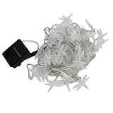 Fuloon　10M 80灯 庭園ガーデンライト　ロープライト　自動点灯　イルミネーション「6色選べる」　クリスマス、パーティー、結婚式 (ブルー)