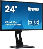 iiyama モニター23.6インチ/昇降フルHD/VAパネル/LEDバックライト/HDMI,D-sub,DisplayPort/ブルーライトカット機能/3年保証 XB2474HS-B1