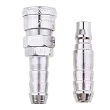 Fenteer 金属 空気式 クイックコネクトエアー継手 空気圧クイックコネクター 多規格 - 40SH + 40PH