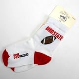 Ohio State Buckeyes Football Socks ホワイト