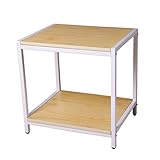 オスパイ（OSPI） おしゃれ サイドテーブル センターテーブル スクエア 角型 テーブル ランプ置き ナイトテーブル（ナチュラル）