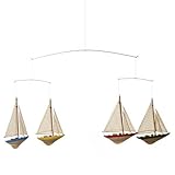 Glenna Jean Set Sail Ceiling Mobile - Sailboats by Glenna Jean