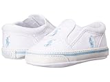 (ポロラルフローレン) Polo Ralph Lauren キッズカジュアルシューズ・・スニーカー・靴 Bal Harbour Repeat (Infant/Toddler) White Canvas