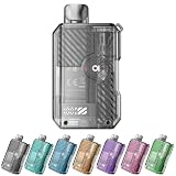 【正規品】Gotek X III Kit 電子タバコ ゴーテック エックス 3 スターターキット エアフロー調整可 1200mAh 電池残量表示 Type-C急速充電対応 4.5ml ベイプ ニコチンフリー リキッドなし (Cyan)