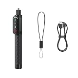 aMagisn アクションカメラ用 Bluetooth リモコン セルフィー棒 適用する Insta360 スマートフォン GoPro アクセサリー (1-4 Screw Version)