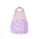 (バルーン ビブパ) BALLOON BIBPA ベビー服 ロンパース 70-90 [ピンク×パープル] [B-501-PKPR]