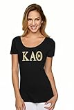 Kappa Alpha Theta Letter Bling t-shirt- Medium