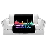 ブランケットウルトラソフトFuzzy 4サイズ！DIANOCHEデザインからby Angelina Vick City VワシントンDCホームDecor Unique Designer芸術的スタイリッ