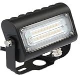 Morris 71531 15W 5000K LED Flat Panel Flood Light and Wall Pack with Bracket Mount, 1414 lm, 120-277