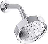 KOHLER K-965-AK-CP Purist Single Function Katalyst Showerhead, Polished Chrome [並行輸入品]