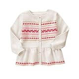 ジンボリー GYMBOREE/ フェアアイル セーター ホワイト トップスニット 3～6ヶ月【並行輸入】