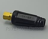 CS1625 The Dinse Cable Socket Connector CK16~25mm2 Square Female 100~200Amp by Cable Joint