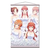ライセンスエージェント(License Agent)五等分の花嫁∽B2タペストリー集合花嫁TPAN-G008-m06, 製品サイズ:W515×H728mm