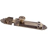 eforlike 1ピース亜鉛合金アンティークドアウィンドウセキュリティスライドラッチボルトロック Overall Length of Bolt & Keep: 141mm/5.55" ブロンズ