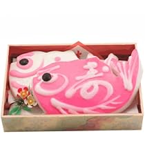 Amazon.co.jp: Red and white sea bream (fish) mold Kamaboko 2