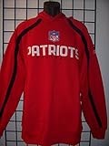新しいEngland Patriotsヴァリアントレッドパーカーラージ