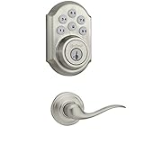 クイックセット909 SmartCode電子デッドボルトfeaturing SmartKey with Tustin Passageレバー 99090-018-LKIT
