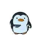 ピンバッジ ブローチ ペンギン ナイフ おもしろ かわいい エナメルピン アクセサリー ファッション小物