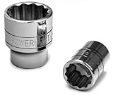 Powerbuilt 643215 3/4-Inch Drive 12 Point 1-13/16-Inch Socket [並行輸入品]