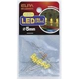 （業務用セット） ELPA LED 5mm イエロー HK-LED5H（Y） 5個〔×20セット〕