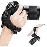 [JJC] カメラハンドストラップ カメラリストストラップ ソニー A7 V A9III A7C R A7C II A6700 ZV-E1 A7RV A7IV ZV-E10 A7C A7SIII A7RIV A7RIII A7RII A7R A7III A7II A7 A7SII A6100 A6600 A6500 A6400 A6300 A77II RX10 IV III II 適用 黒い