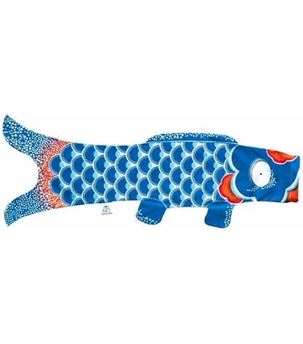 Amazon | Madame MO マダムモー こいのぼり XSサイズ（45cm）【アカイ