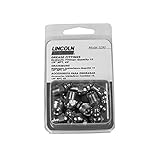 Lincoln Lubrication 5290 1/8" Pipe Thread FTG 45 Angle Grease Fitting, (Card of 10) [並行輸入品]