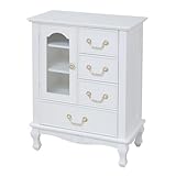 JK キャッツプリンセス チェストキャビネット ホワイト SGT-0109-WH