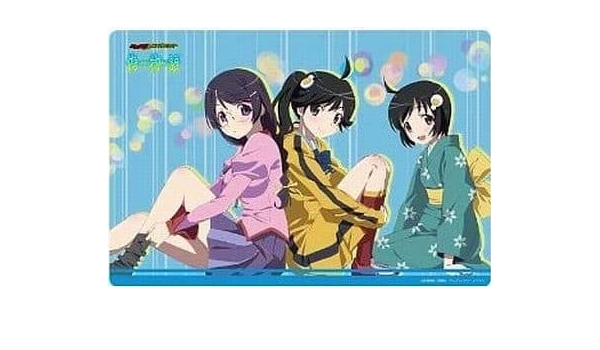 Amazon Co Jp ファイヤーシスターズ 羽川翼 大判マウスパッド 偽物語 化物語 猫物語 終物語 傷物語 西尾維新 パソコン 周辺機器